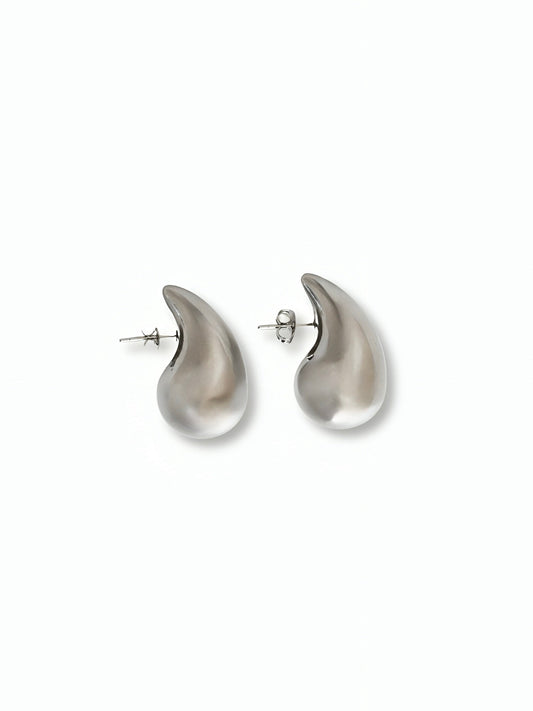 Silver Teardrop Earrings