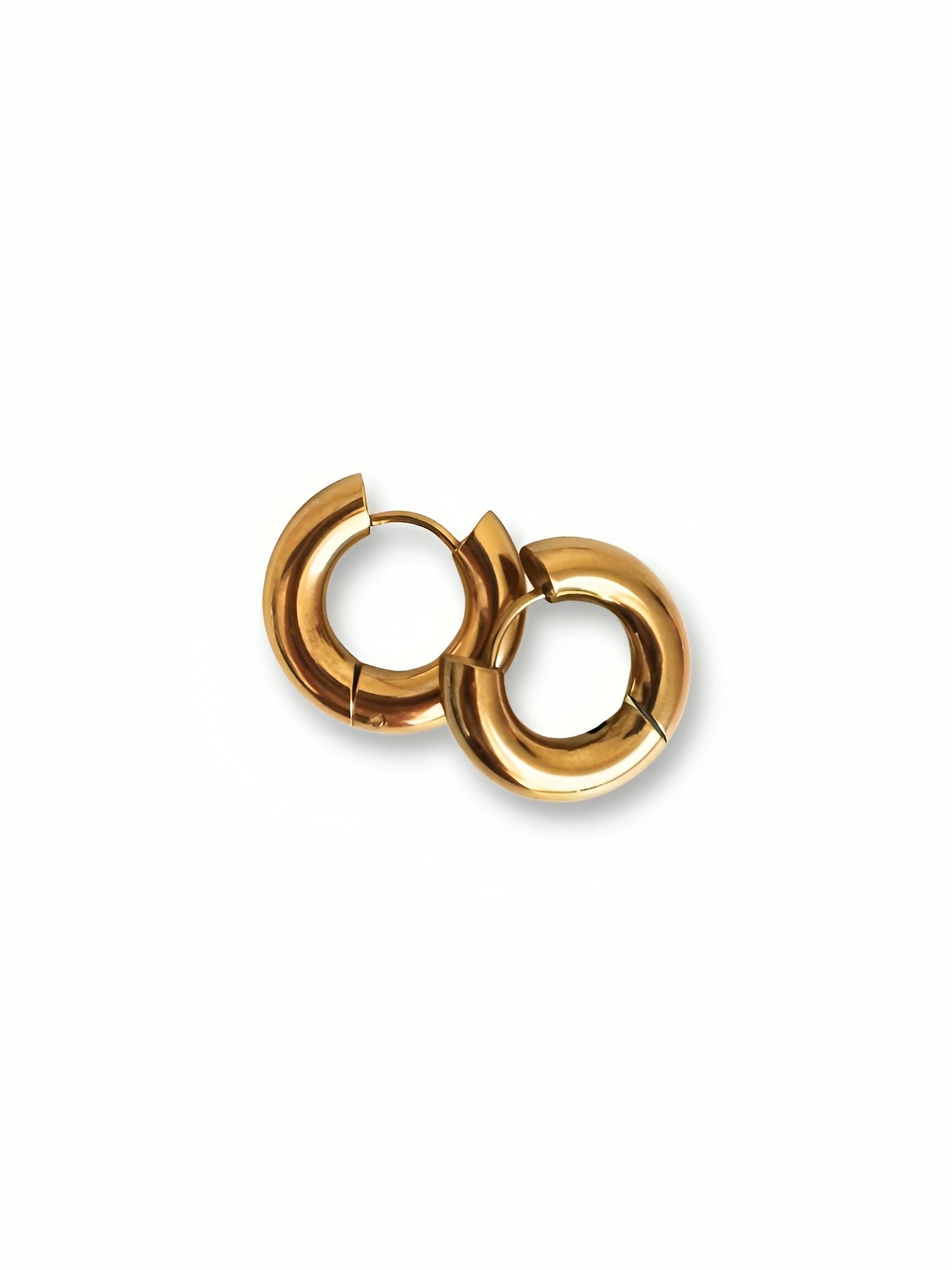 Gold Mini Chunky Hoops