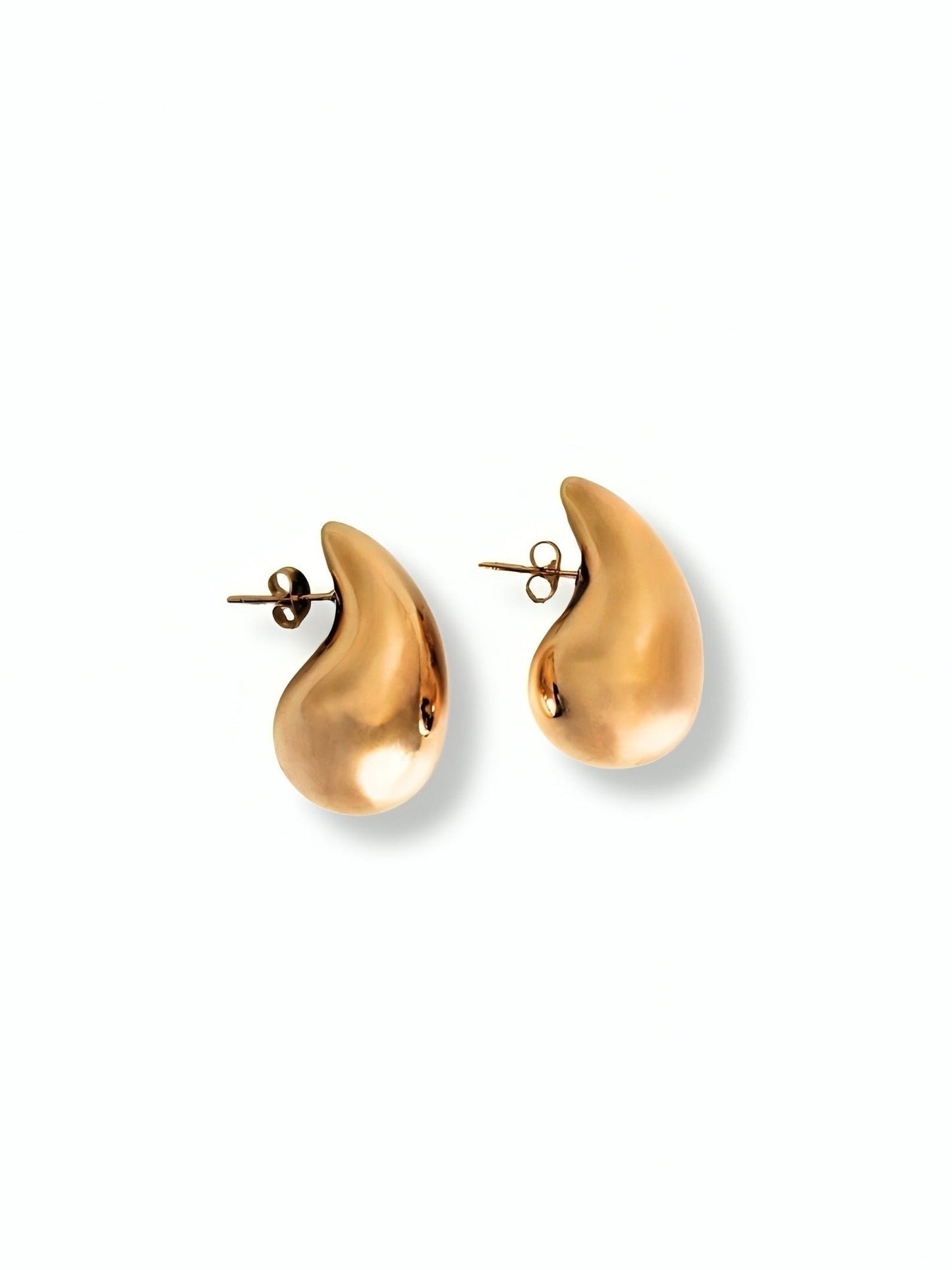 Gold Teardrop Earrings